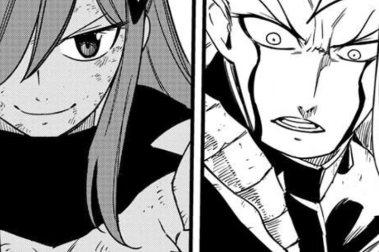 RAW Manga Fairy Tail: 100 Years Quest Chapter 191 in English, battle against the giant dragon that invaded the city